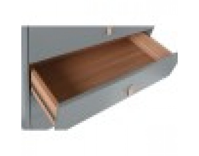 Скрин Home ESPRIT Син Сив полипропилен Дървен MDF 80 x 40 x 117 cm Скрин Home ESPRIT Син Сив полипропилен Дървен MDF 80 x 40 x 117 cm