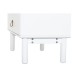 Скрин Home ESPRIT Бял Естествен полипропилен Дървен MDF 80 x 40 x 117 cm