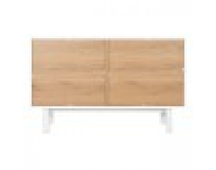 Скрин Home ESPRIT Бял Естествен полипропилен Дървен MDF 120 x 40 x 75 cm Скрин Home ESPRIT Бял Естествен полипропилен Дървен MDF 120 x 40 x 75 cm