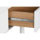 Скрин Home ESPRIT Бял Естествен полипропилен Дървен MDF 120 x 40 x 75 cm Скрин Home ESPRIT Бял Естествен полипропилен Дървен MDF 120 x 40 x 75 cm