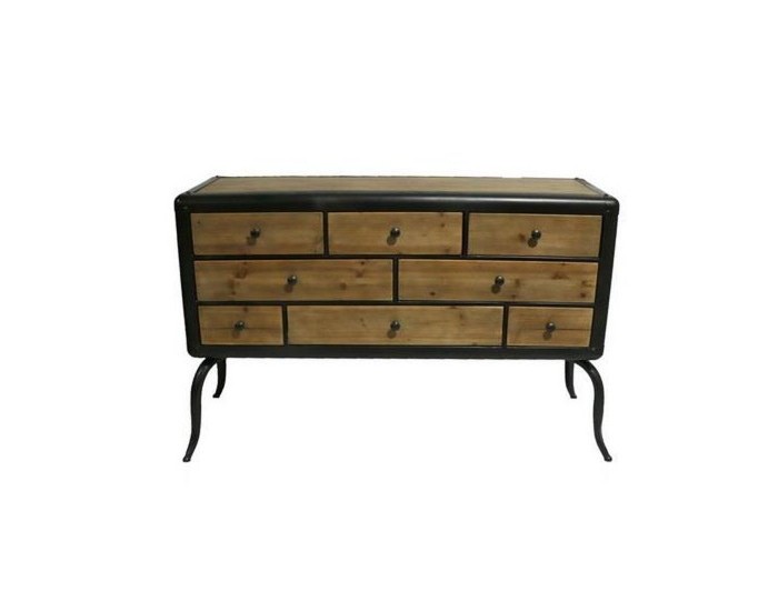 Скрин DKD Home Decor Ела Метал (129 x 42 x 79 cm) Скрин DKD Home Decor Ела Метал (129 x 42 x 79 cm)