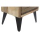 Скрин DKD Home Decor Метал Дърво манго (45 x 35 x 120 cm) Скрин DKD Home Decor Метал Дърво манго (45 x 35 x 120 cm)