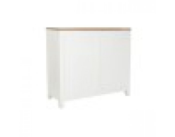 Скрин DKD Home Decor Бял Кафяв Aкациево дърво Дърво манго Град 110 x 45 x 100 cm Скрин DKD Home Decor Бял Кафяв Aкациево дърво Дърво манго Град 110 x 45 x 100 cm