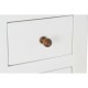 Скрин DKD Home Decor Бял Кафяв Aкациево дърво Дърво манго Град 110 x 45 x 100 cm Скрин DKD Home Decor Бял Кафяв Aкациево дърво Дърво манго Град 110 x 45 x 100 cm