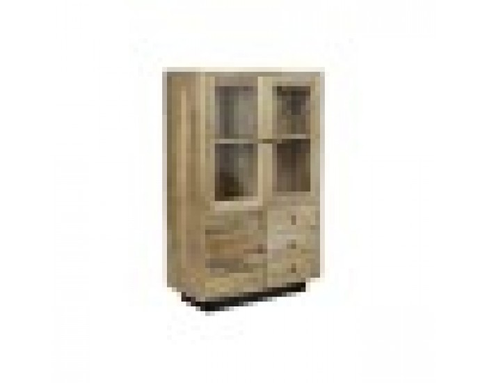 Витрина DKD Home Decor 90 x 40 x 190 cm Кристал Дърво манго