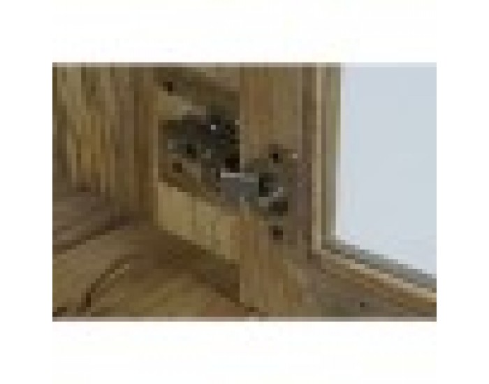 Витрина DKD Home Decor 90 x 40 x 190 cm Кристал Дърво манго