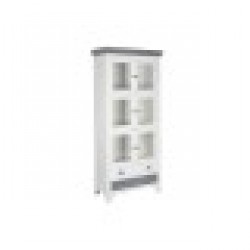 Витрина DKD Home Decor Кристал Дърво манго (89 x 40 x 200 cm) - Скринове