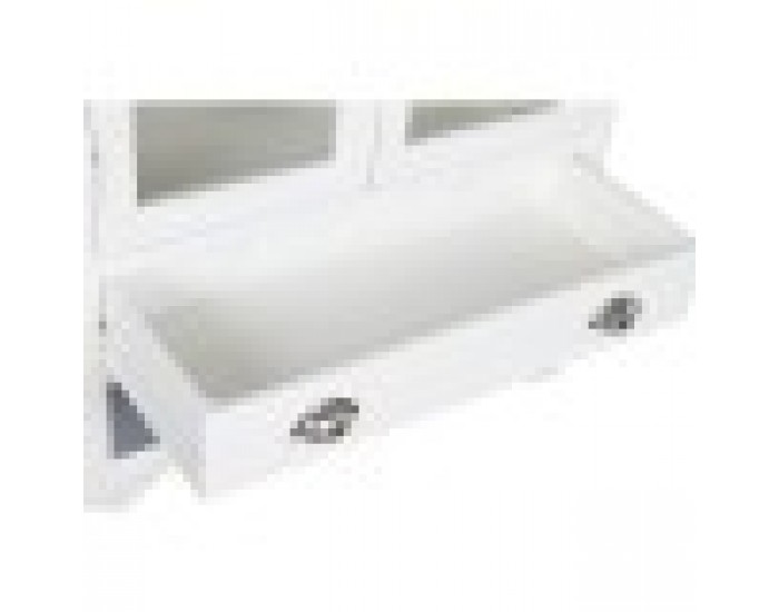 Витрина DKD Home Decor Кристал Дърво манго (89 x 40 x 200 cm)