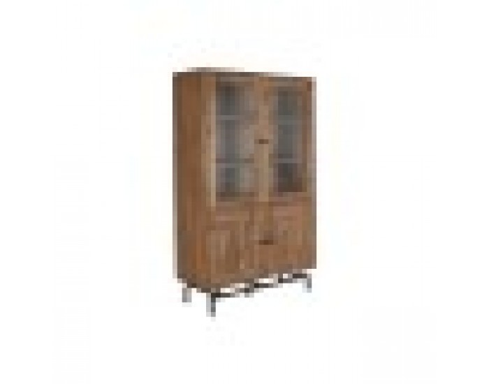 Витрина Home ESPRIT Кристал Aкациево дърво 118 x 45 x 194 cm Витрина Home ESPRIT Кристал Aкациево дърво 118 x 45 x 194 cm