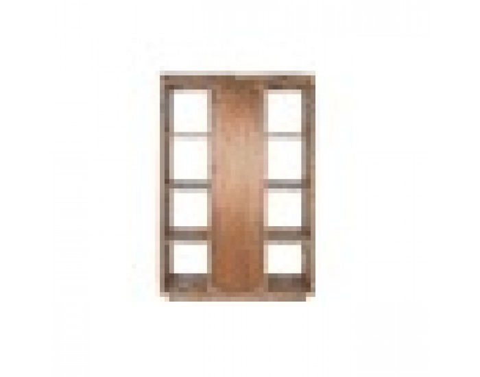 Лавица DKD Home Decor Sheesham Дървен 120 x 40 x 185 cm Кафяв Лавица DKD Home Decor Sheesham Дървен 120 x 40 x 185 cm Кафяв