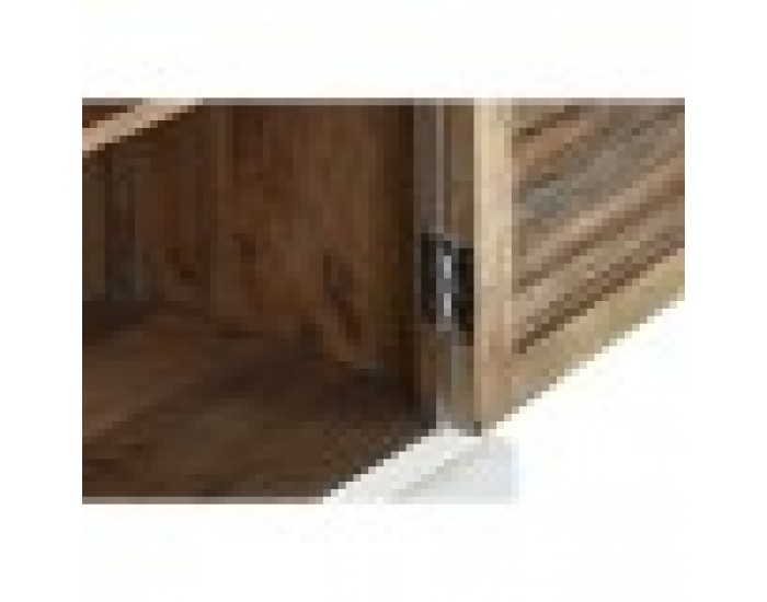 Витрина DKD Home Decor 110 x 45 x 200 cm Кристал Алуминий Дърво манго Витрина DKD Home Decor 110 x 45 x 200 cm Кристал Алуминий Дърво манго