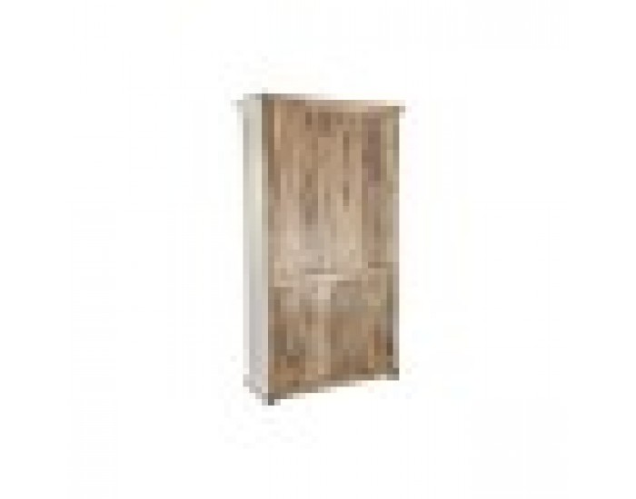 Витрина DKD Home Decor 110 x 45 x 200 cm Кристал Алуминий Дърво манго Витрина DKD Home Decor 110 x 45 x 200 cm Кристал Алуминий Дърво манго