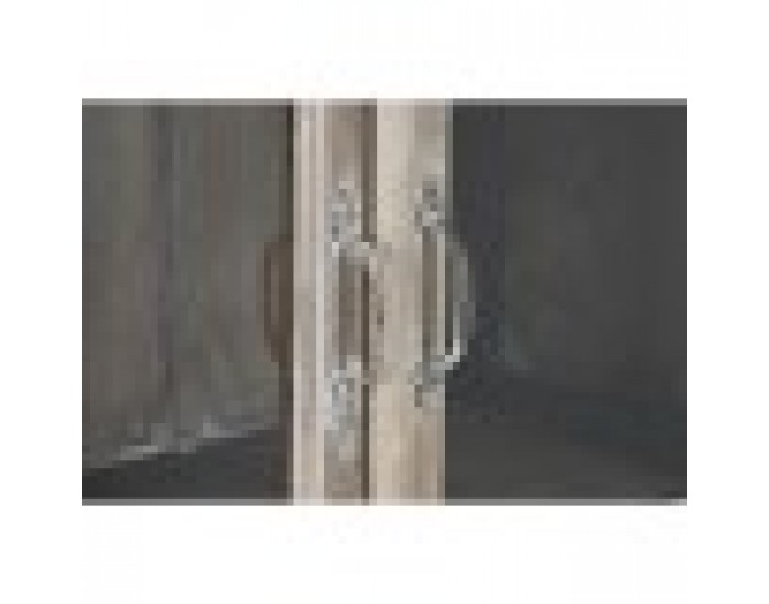 Витрина Home ESPRIT Бял Дърво манго 120 X 44 X 210 cm Витрина Home ESPRIT Бял Дърво манго 120 X 44 X 210 cm