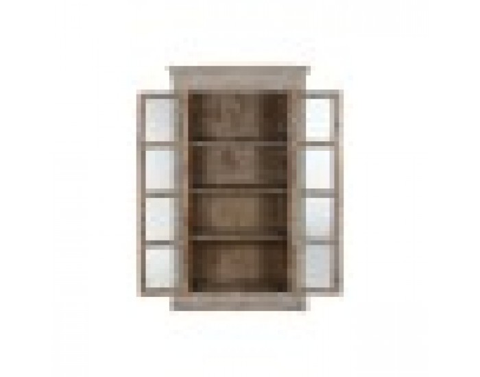 Витрина Home ESPRIT Бял Дърво манго 120 X 44 X 210 cm Витрина Home ESPRIT Бял Дърво манго 120 X 44 X 210 cm