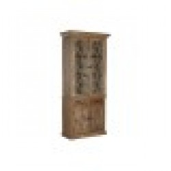 Витрина Home ESPRIT Естествен Рециклирано дърво Бряст 100 X 45 X 220 cm - Скринове