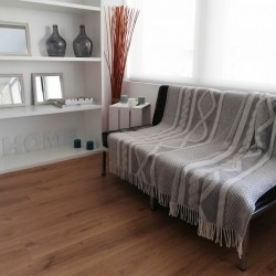 Покривка за Легло Hosteline AZALEA Сив 130 x 170 cm - Шалтета