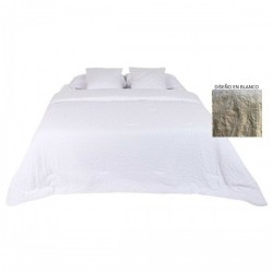 Покривка за легло Home ESPRIT Бял 180 x 260 cm - Шалтета