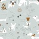 Покривка за легло Panzup Dogs 3 (200 x 260 cm) (105/110 легло)
