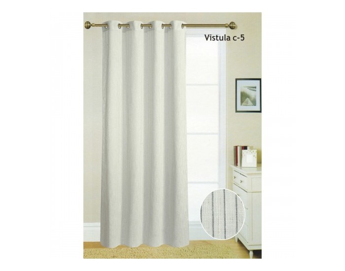 Завеса Hosteline VISTULA Сив 140 x 260 cm Завеса Hosteline VISTULA Сив 140 x 260 cm