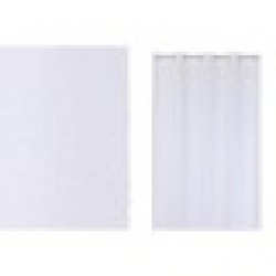 Завеса Home ESPRIT Бял 140 x 260 x 260 cm Бродерия - Завеси, Пердета и Кoрнизи