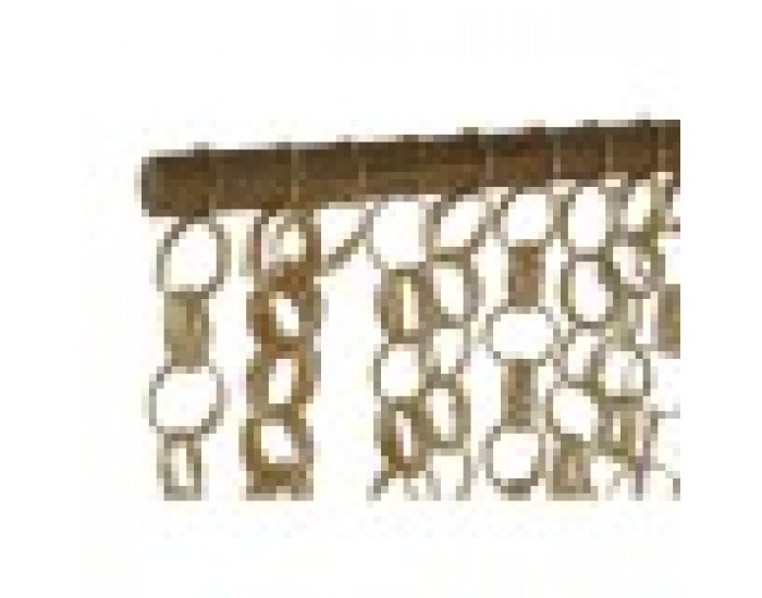 Завеса Home ESPRIT Естествен 90 x 5 x 205 cm