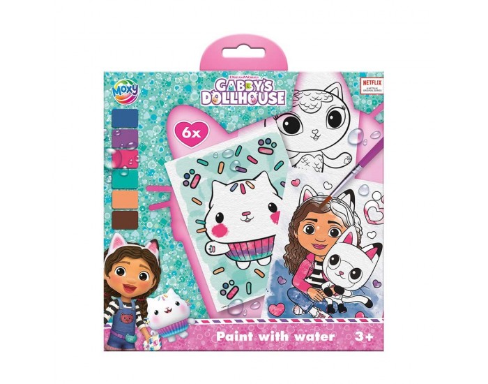 Moxy Рисуване с вода Gabby's Dollhouse Moxy Рисуване с вода Gabby's Dollhouse