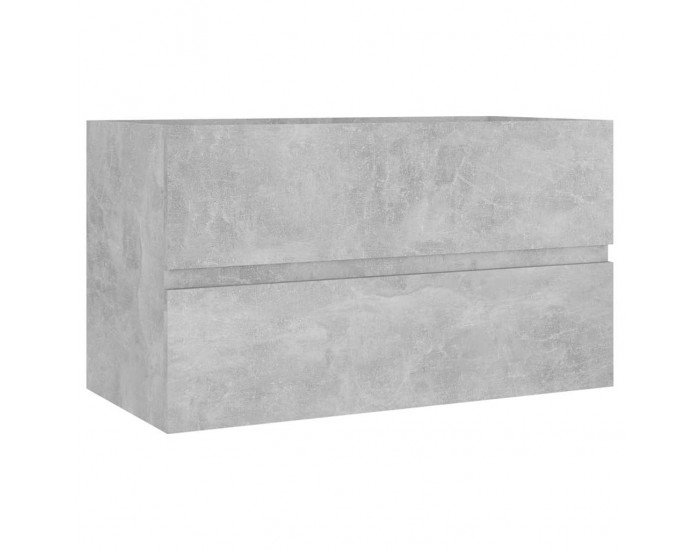 Sonata H Комплект мебели за баня от 2 части бетонно сив инженерно дърво