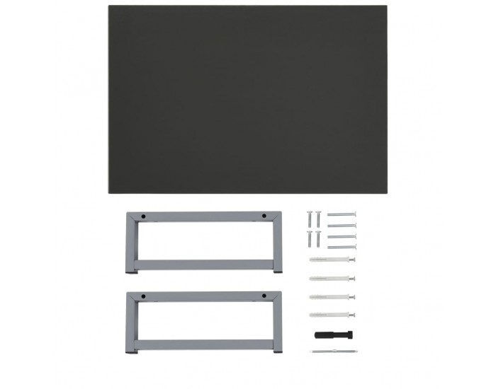 Sonata H Обзавеждане за баня, сиво, 60x40x16,3 см