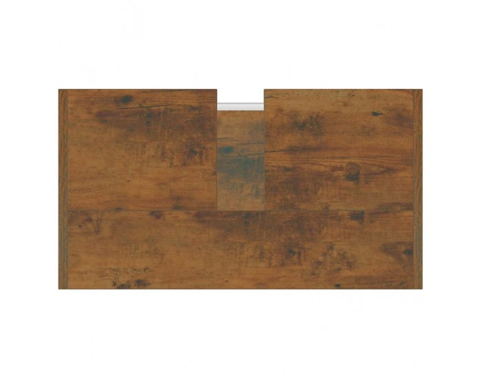 Sonata H Шкаф за баня, опушен дъб, 60x33x60 см, инженерно дърво