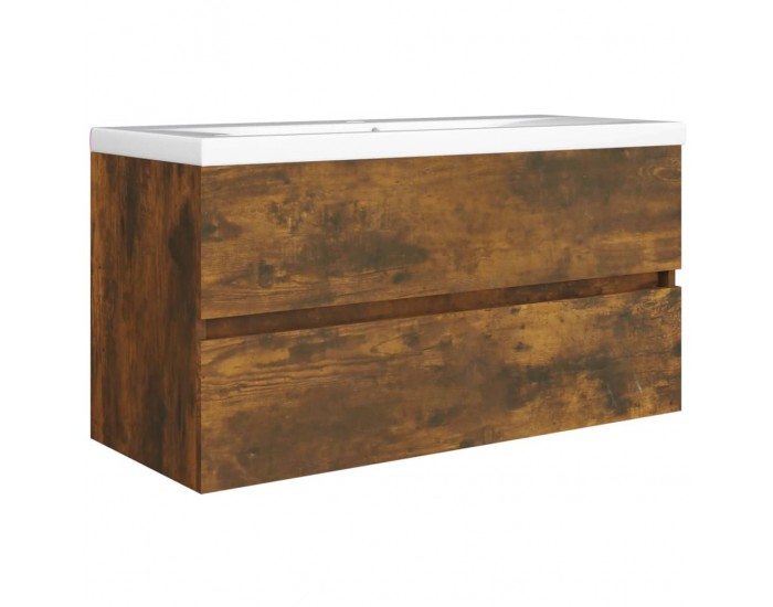 Sonata H Шкаф за мивка, опушен дъб, 90x38,5x45 см, инженерно дърво