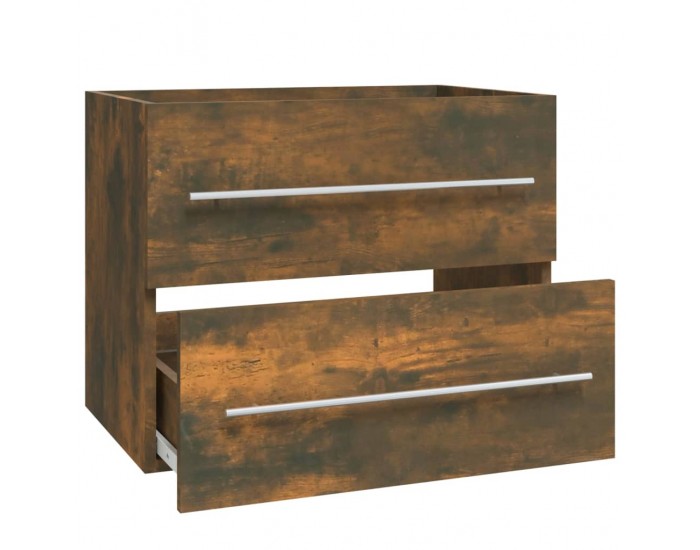 Sonata H Шкаф за мивка, опушен дъб, 60x38,5x48 см, инженерно дърво