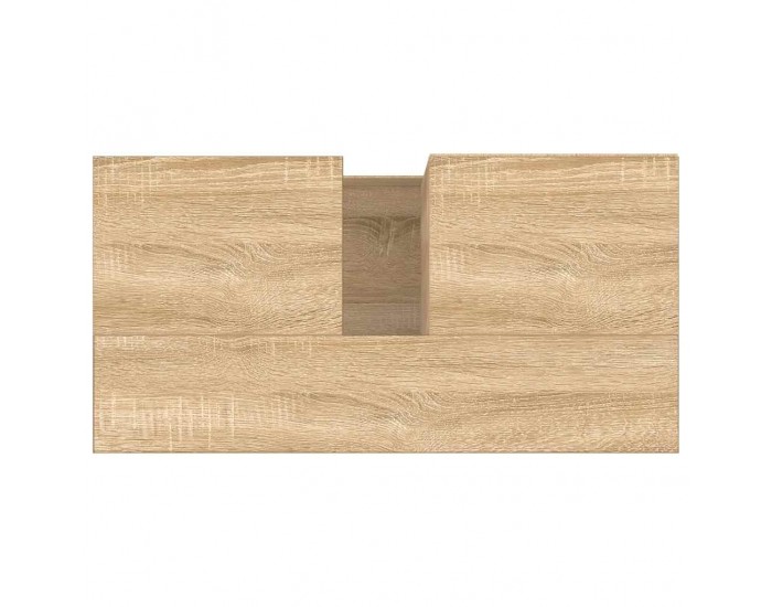 Sonata H Шкаф за баня, сонома дъб, 65x33x60 см, инженерно дърво