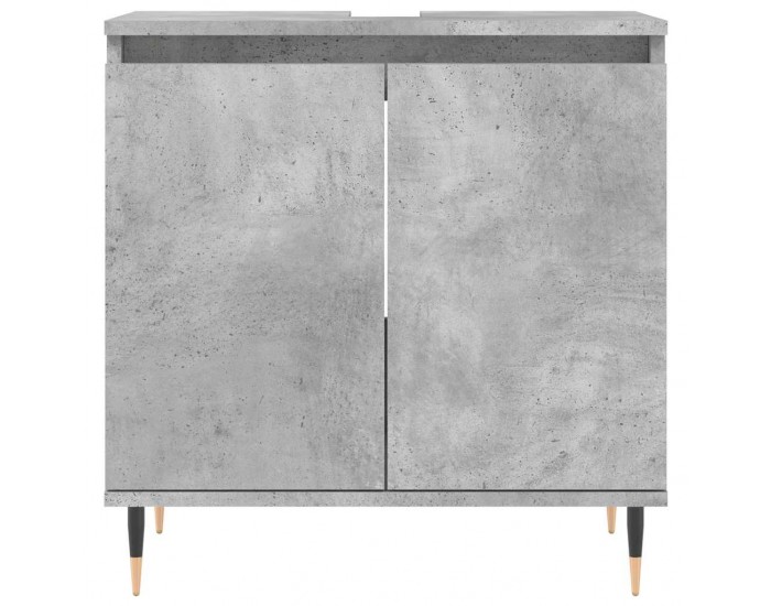 Sonata H Шкаф за баня, бетонно сив, 58x33x60 см, инженерно дърво