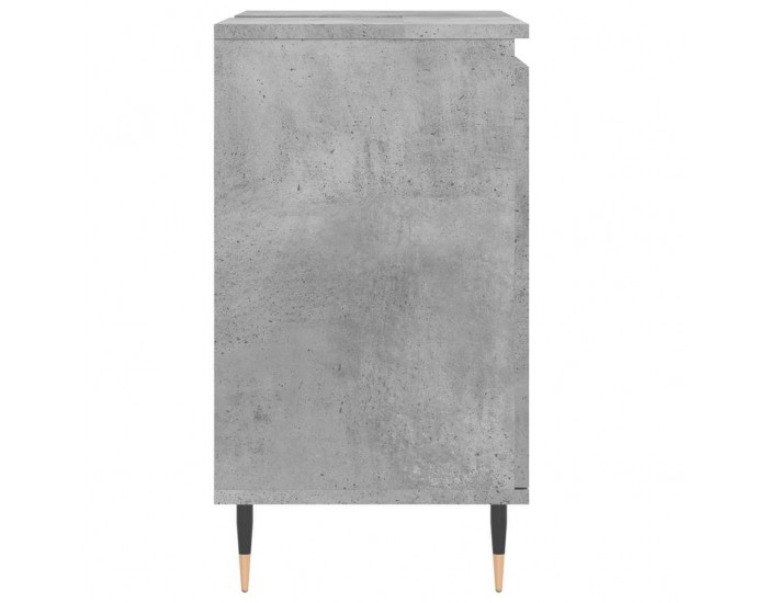 Sonata H Шкаф за баня, бетонно сив, 58x33x60 см, инженерно дърво