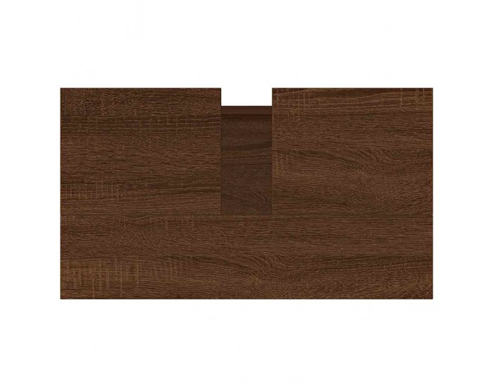 Sonata H Шкаф за баня, кафяв дъб, 58x33x60 см, инженерно дърво