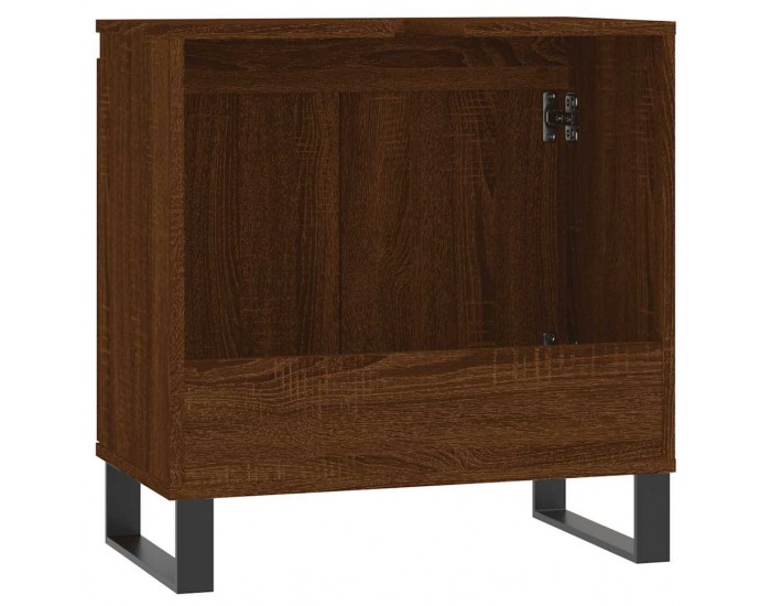 Sonata H Шкаф за баня, кафяв дъб, 58x33x60 см, инженерно дърво