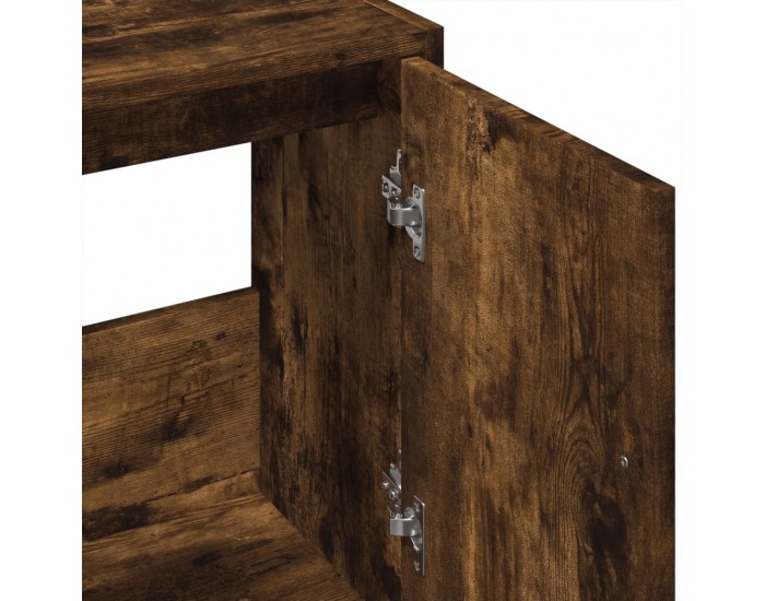 Sonata H Долен шкаф за мивка, опушен дъб, 63x29x55 см, инженерно дърво