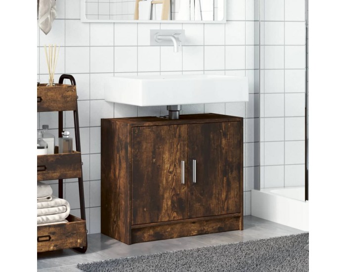 Sonata H Долен шкаф за мивка, опушен дъб, 63x29x55 см, инженерно дърво