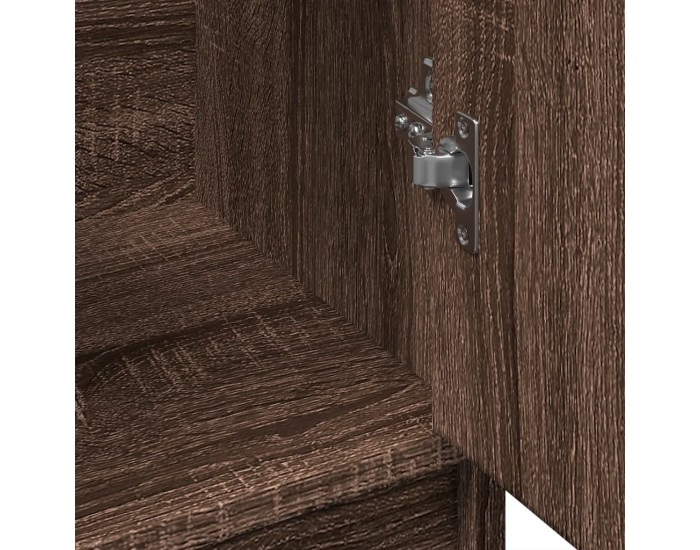 Sonata H Долен шкаф за мивка, кафяв дъб, 63x29x55 см, инженерно дърво