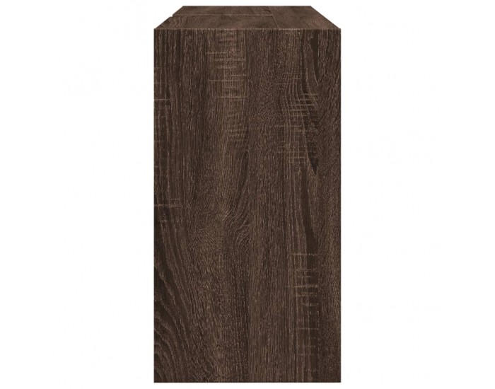 Sonata H Долен шкаф за мивка, кафяв дъб, 90x29x55 см, инженерно дърво