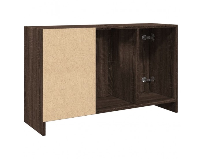 Sonata H Долен шкаф за мивка, кафяв дъб, 90x29x55 см, инженерно дърво