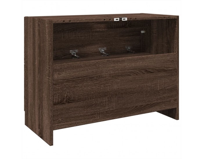 Sonata H Шкаф за мивка, кафяв дъб, 78x37x59 см, инженерно дърво