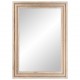 Sonata H Огледало за баня 50x70 см мангово дърво масив и стъкло
