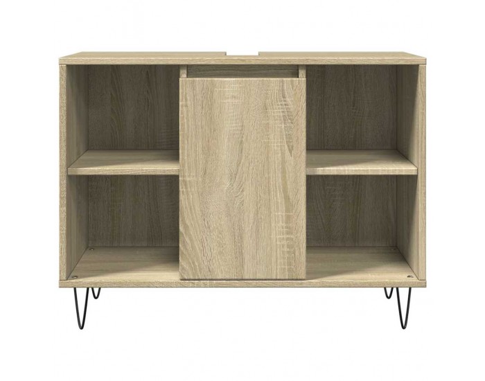 Sonata H Шкаф за баня, дъб сонома, 80x33x60 см, инженерно дърво