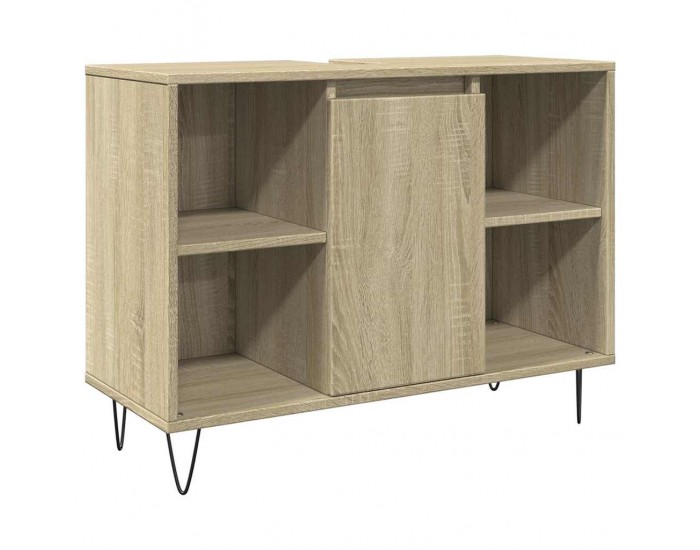 Sonata H Шкаф за баня, дъб сонома, 80x33x60 см, инженерно дърво