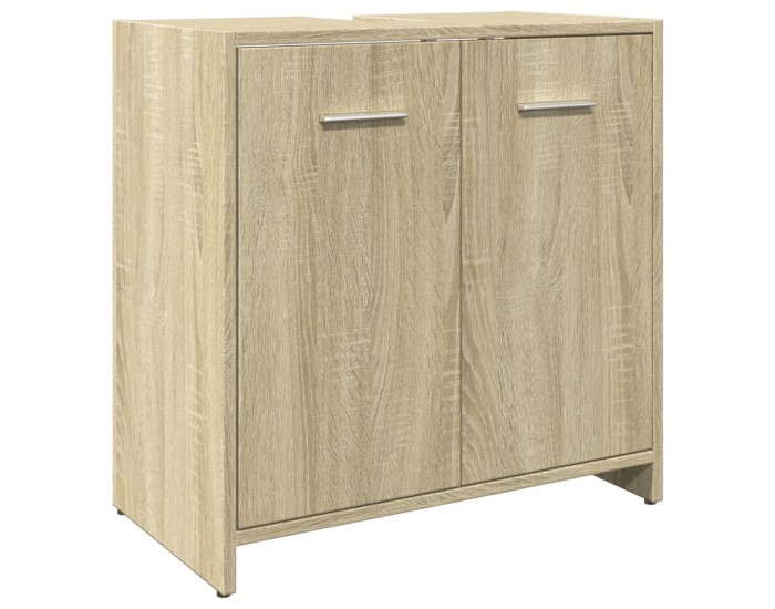 Sonata H Комплект шкафове за баня от 3 части дъб сонома инженерно дърво