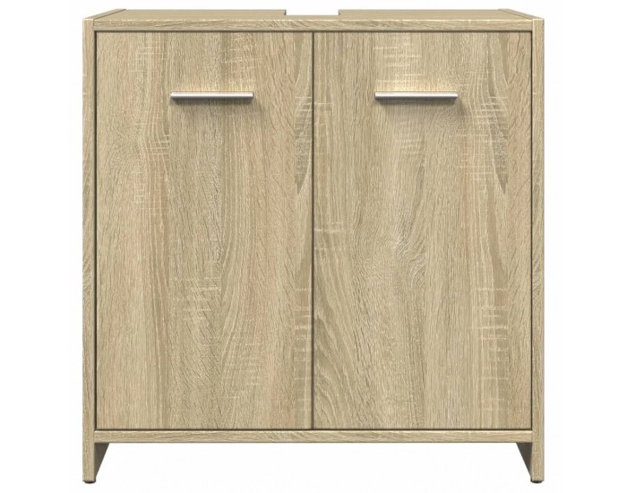 Sonata H Комплект шкафове за баня от 3 части дъб сонома инженерно дърво