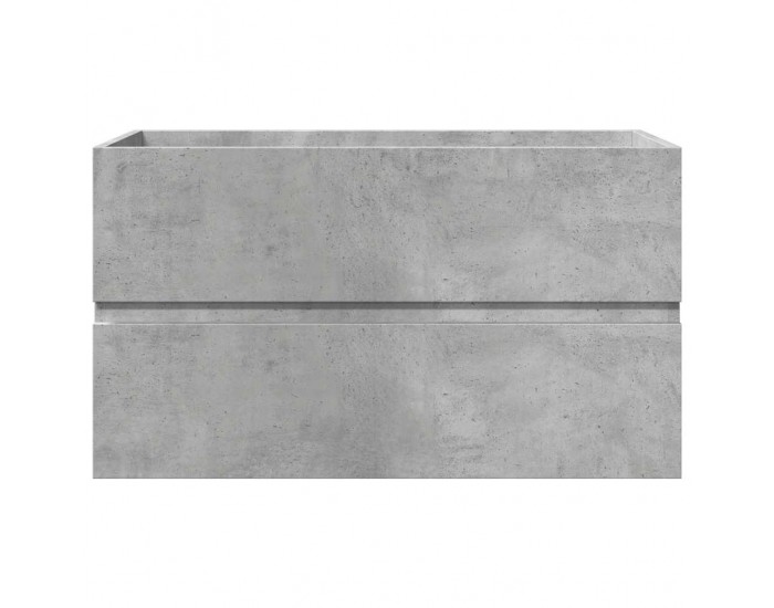 Sonata H Комплект мебели за баня от 3 части бетонно сив инженерно дърво