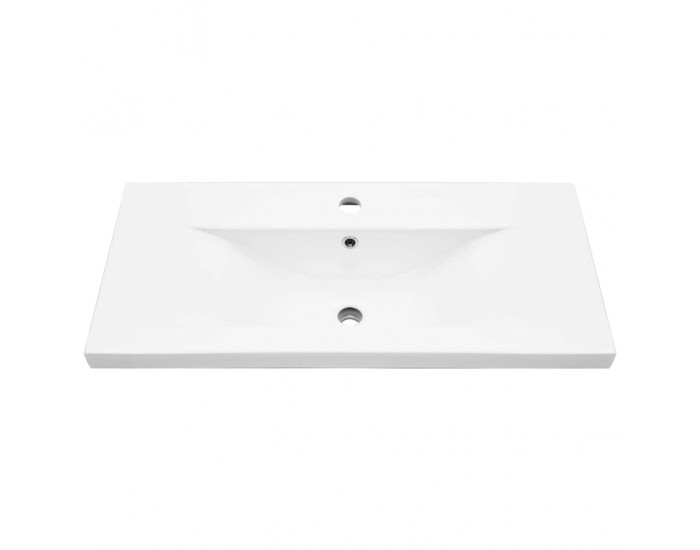 Sonata H Комплект мебели за баня от 3 части бетонно сив инженерно дърво