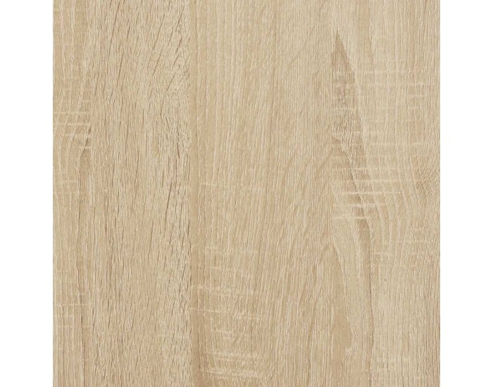 Sonata H Шкаф за мивка за баня с вграден умивалник и смесител Дъб сонома